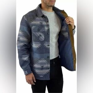 Men’s XL Aztec shacket Jachs New York